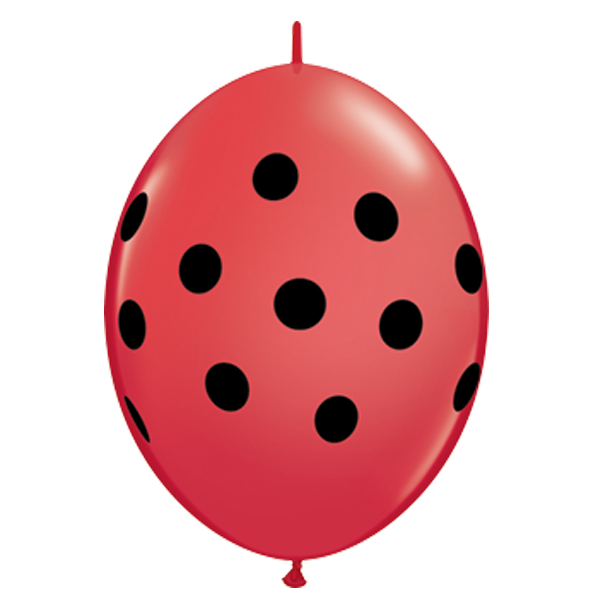 Qualatex 6" Q-Link Polka Dot Balloons