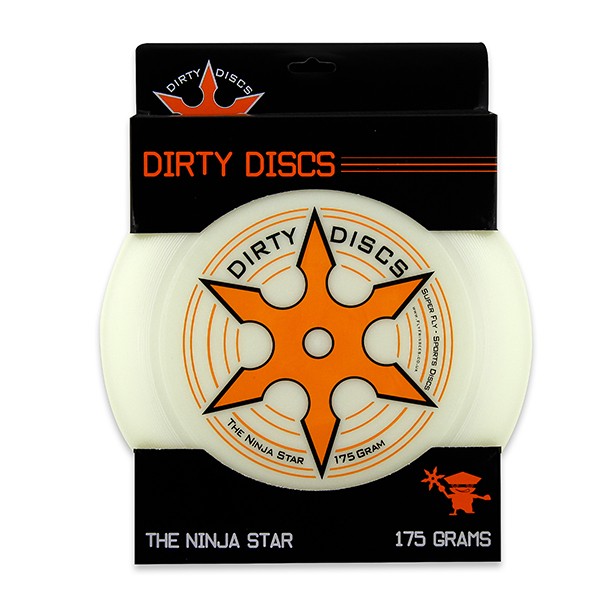 Dirty Disc Ninja Star Frisbee