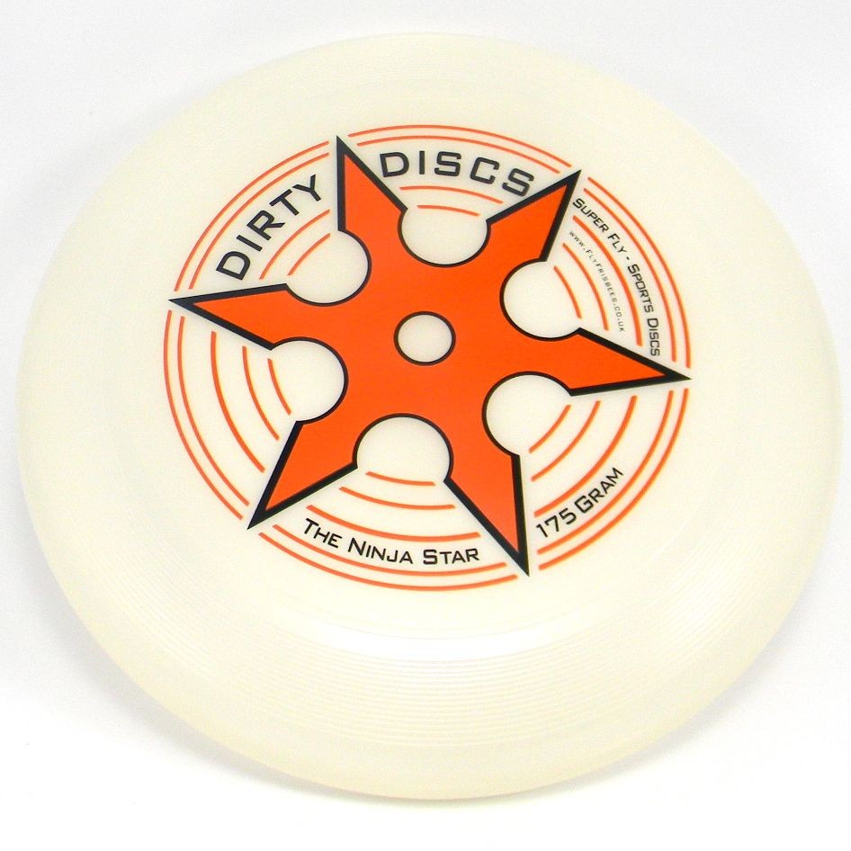 Dirty Disc Ninja Star Frisbee - Lumo