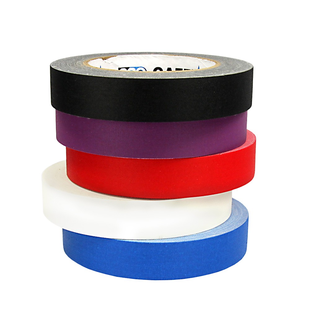 'Pro-Gaff' Tape - 24mm - 23m - 6 Colours Available