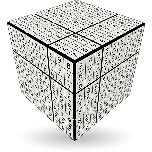 V-Cube Sudoku - 3 x 3 Straight Cube