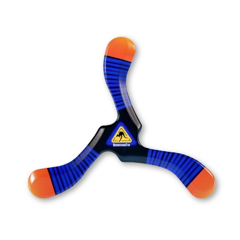 BoomerangFan Zebra - (Left Handed)
