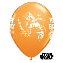 Qualatex | 25 Classic 11" Star Wars Birthday Balloons