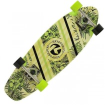 Kryptonics 27" Aloha Floral Cruiser Skateboard 