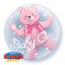 Qualatex 24" 'Baby Bear' Double Bubble Balloon