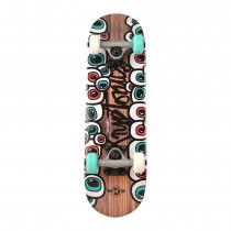 Kryptonics 22" Locker Crazy Eyes Skateboard 