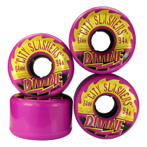 Divine Urethane City Slashers Wheels 64mm 94a