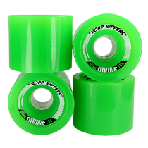 Divine | Divine Urethane Road Rippers Wheels 65mm 78a Green