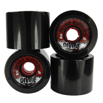 Divine | Divine Urethane Road Rippers Wheels 75mm 78a Black