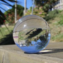 Juggle Dream 80mm Crystal Clear Acrylic Ball