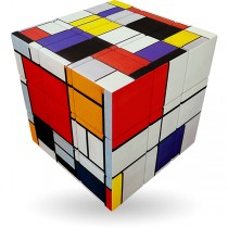 V-Cube MONDRIAN  - 3 x 3 Straight Cube