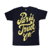Paris Trucks Script T-Shirt Navy